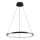 LED Luster na sajli LEA LED/20W/230V 4000K pr. 50 cm crna