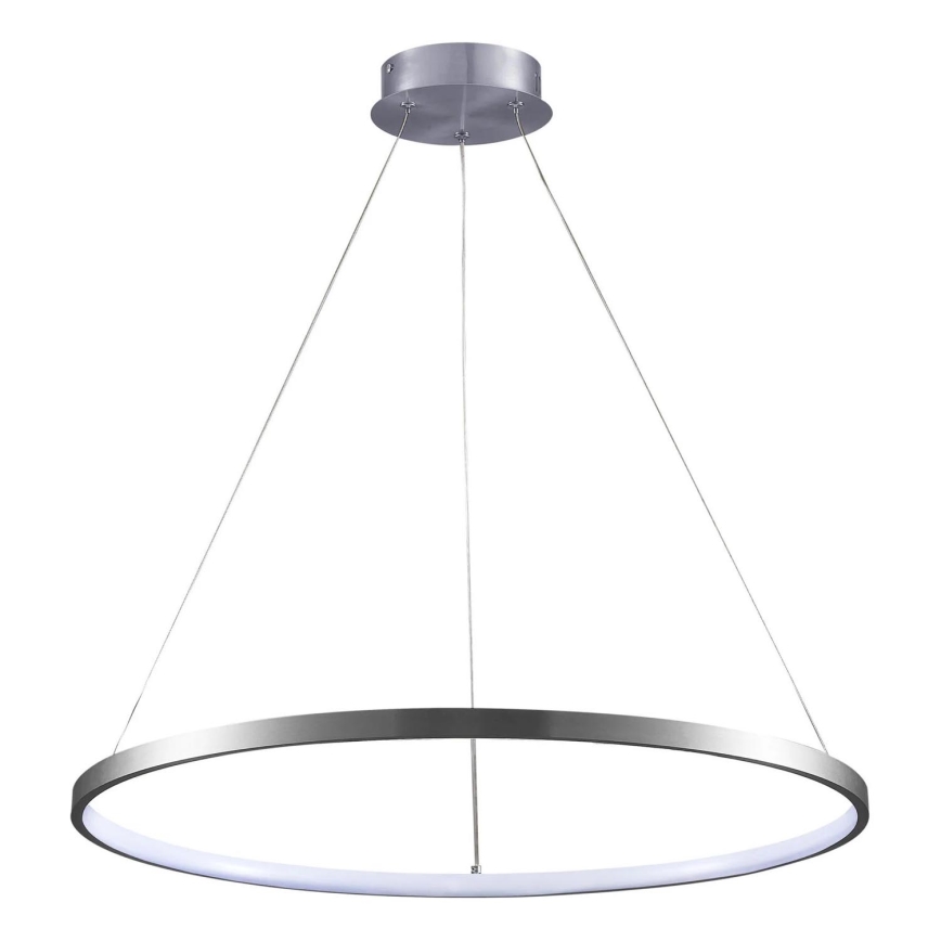 LED Luster na sajli LEA LED/20W/230V 4000K pr. 50 cm mat krom