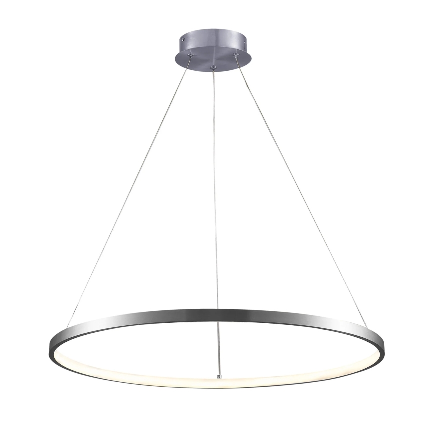 LED Luster na sajli LEA LED/20W/230V 4000K pr. 50 cm mat krom