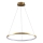 LED Luster na sajli LEA LED/20W/230V 4000K pr. 50 cm zlatna