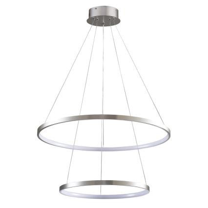 LED Luster na sajli LEA LED/35W/230V 4000K pr. 60 cm mat krom