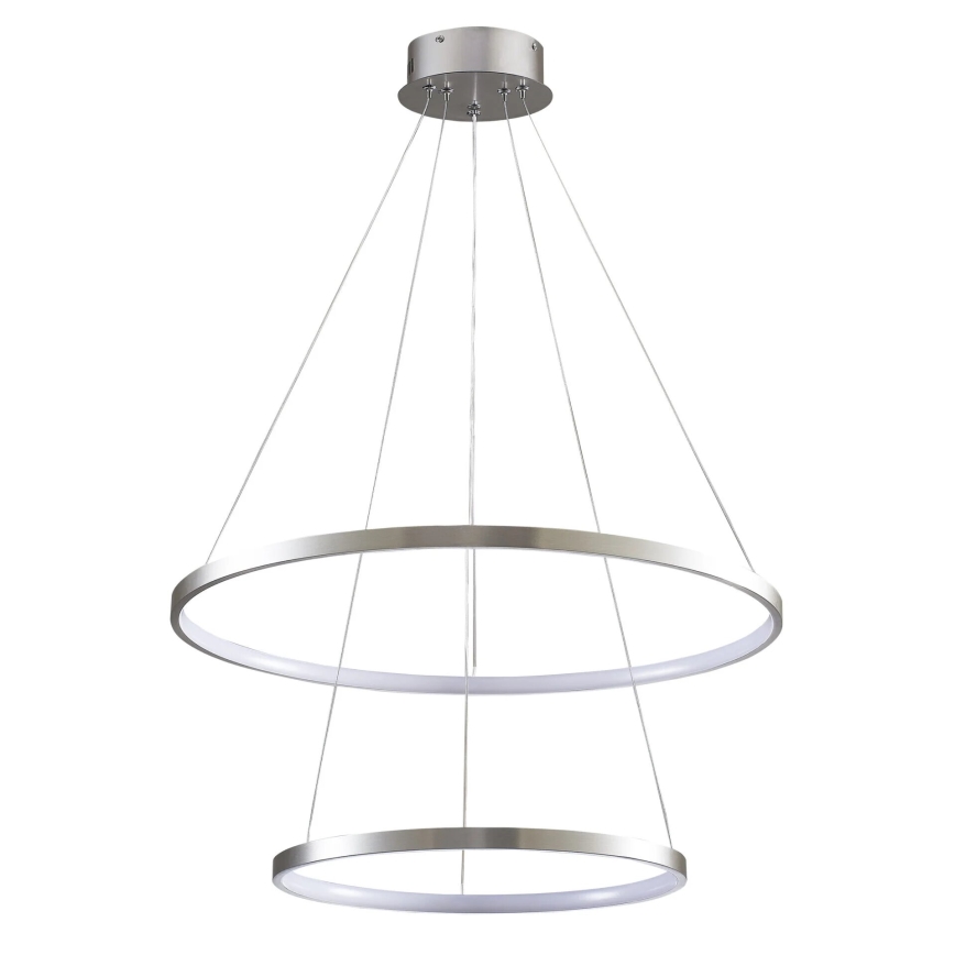 LED Luster na sajli LEA LED/35W/230V 4000K pr. 60 cm mat krom
