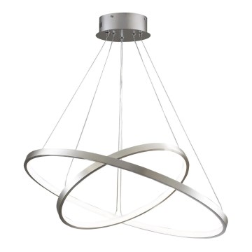 LED Luster na sajli LEA LED/35W/230V 4000K pr. 60 cm mat krom