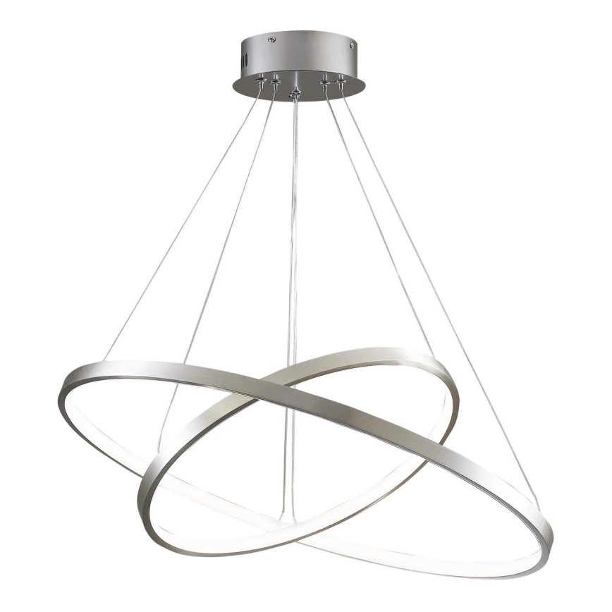 LED Luster na sajli LEA LED/35W/230V 4000K pr. 60 cm mat krom