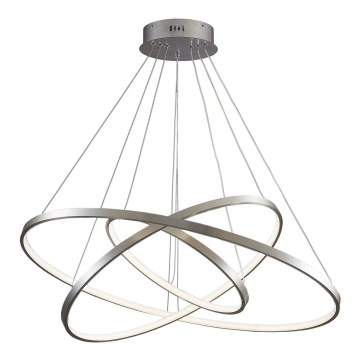 LED Luster na sajli LEA LED/60W/230V 4000K pr. 80 cm mat krom