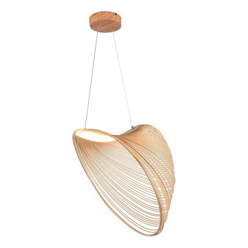 LED Luster na sajli LED/10W/230V 3000K bež