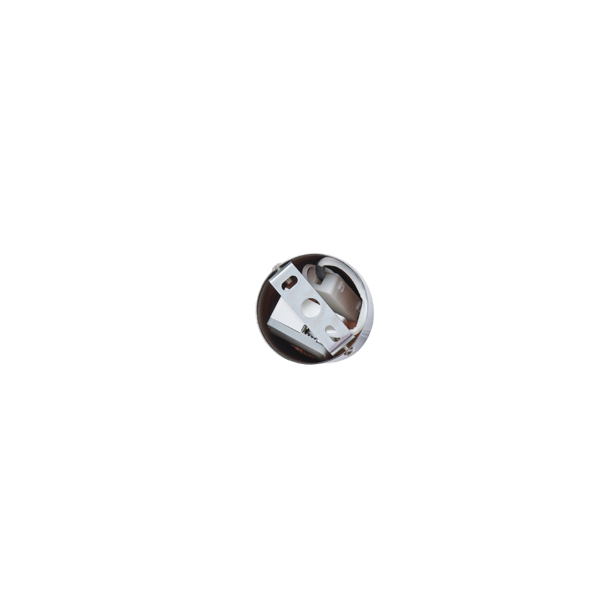 LED Luster na sajli LED/10W/230V 3000K sjajni krom pr. 35 cm