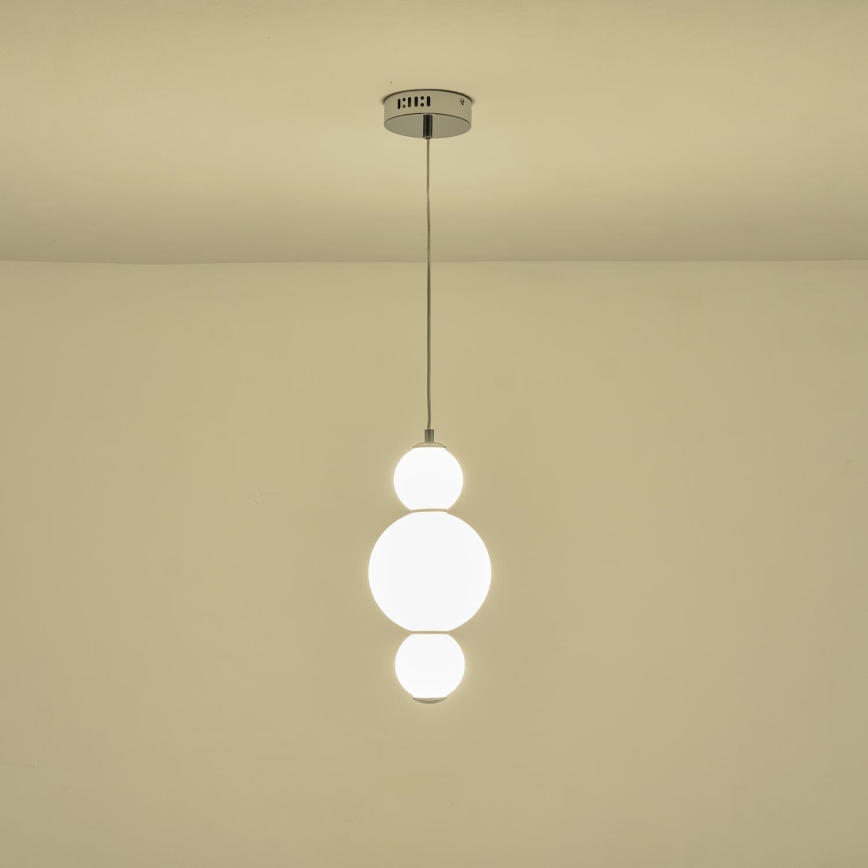 LED Luster na sajli LED/12,6W/230V 3000K