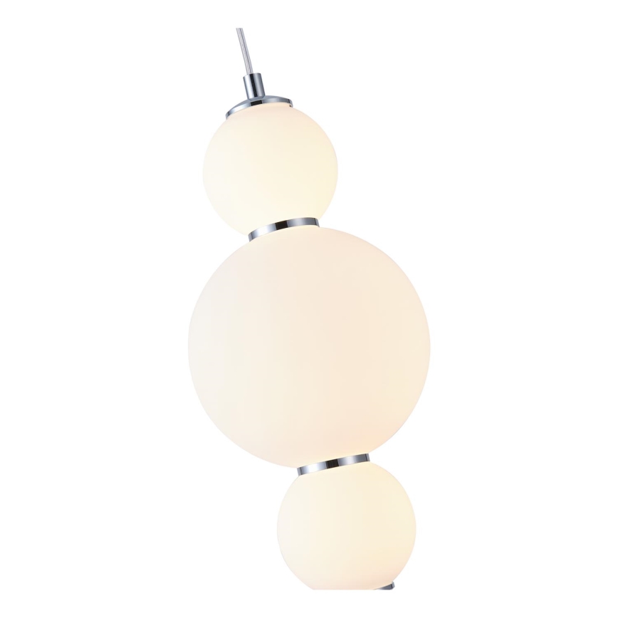 LED Luster na sajli LED/12,6W/230V 3000K