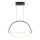 LED Luster na sajli LED/12W/230V 3000K pr. 40 cm