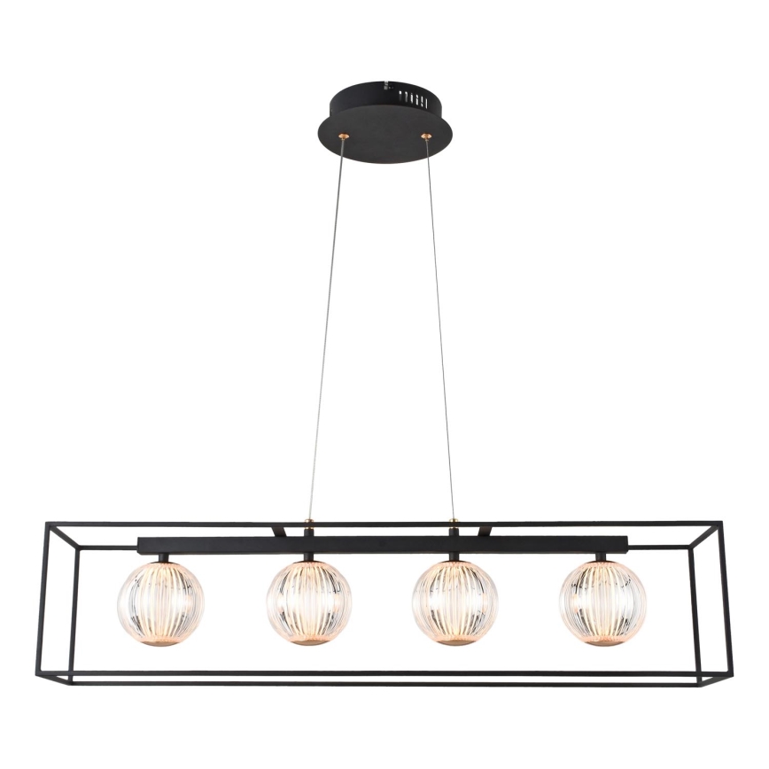 LED Luster na sajli LED/14W/230V 3000K
