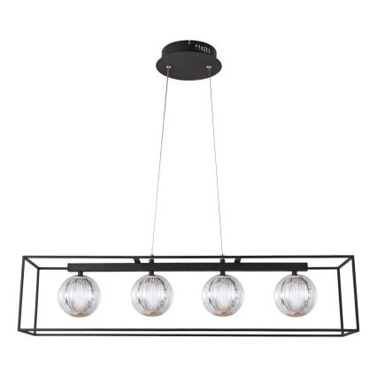 LED Luster na sajli LED/14W/230V 3000K