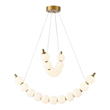 LED Luster na sajli LED/19W/230V 3000K