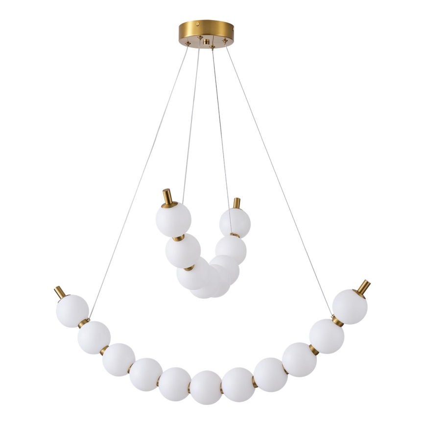LED Luster na sajli LED/19W/230V 3000K