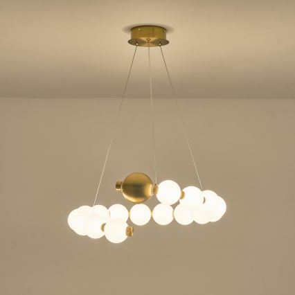 LED Luster na sajli LED/20W/230V 3000K