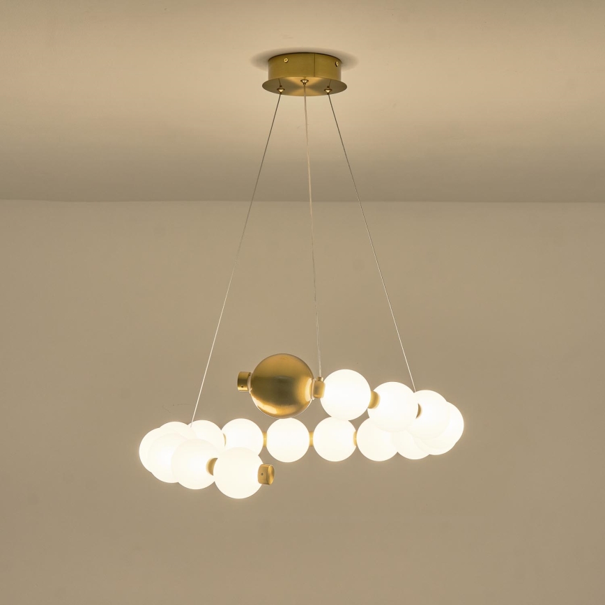 LED Luster na sajli LED/20W/230V 3000K