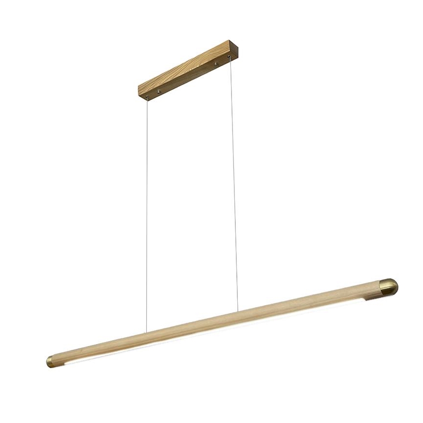 LED Luster na sajli LED/22W/230V 4000K 120 cm jasen/masivni