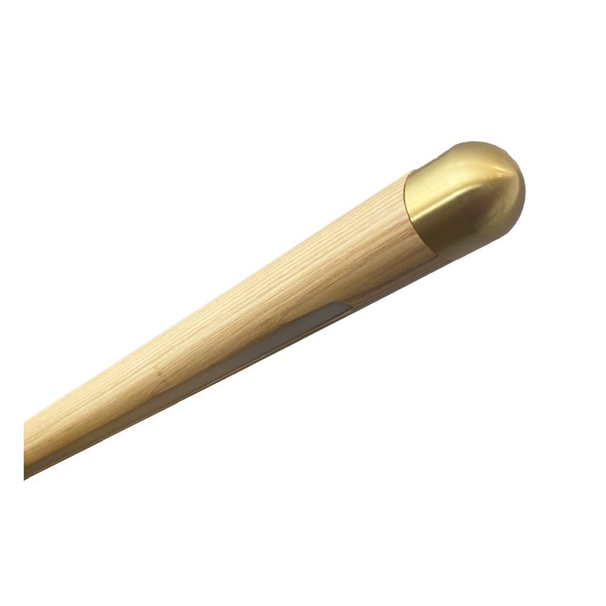 LED Luster na sajli LED/22W/230V 4000K 120 cm jasen/masivni