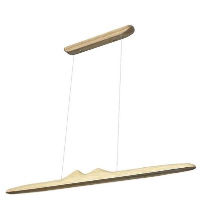 LED Luster na sajli LED/22W/230V 4000K 120 cm jasen/masivni