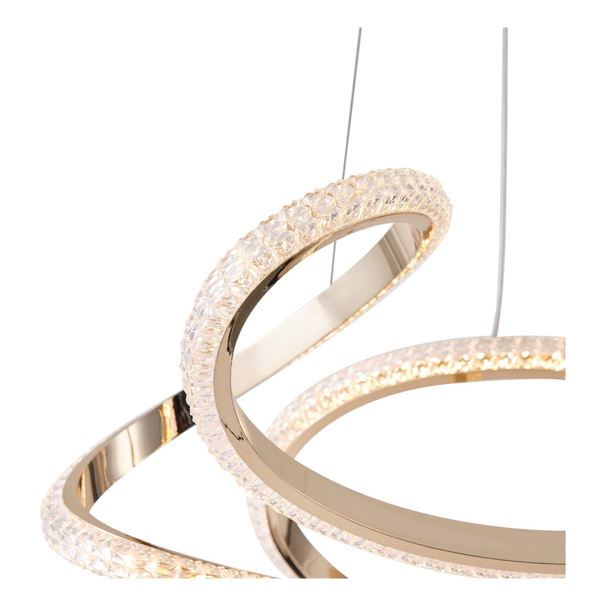 LED Luster na sajli LED/24W/230V 3000K 50x120 cm