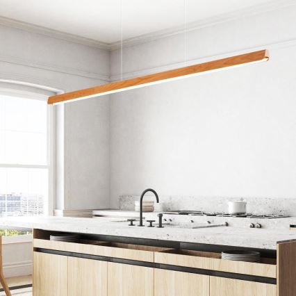 LED Luster na sajli LED/26W/230V 4000K 150 cm bukva/masivni