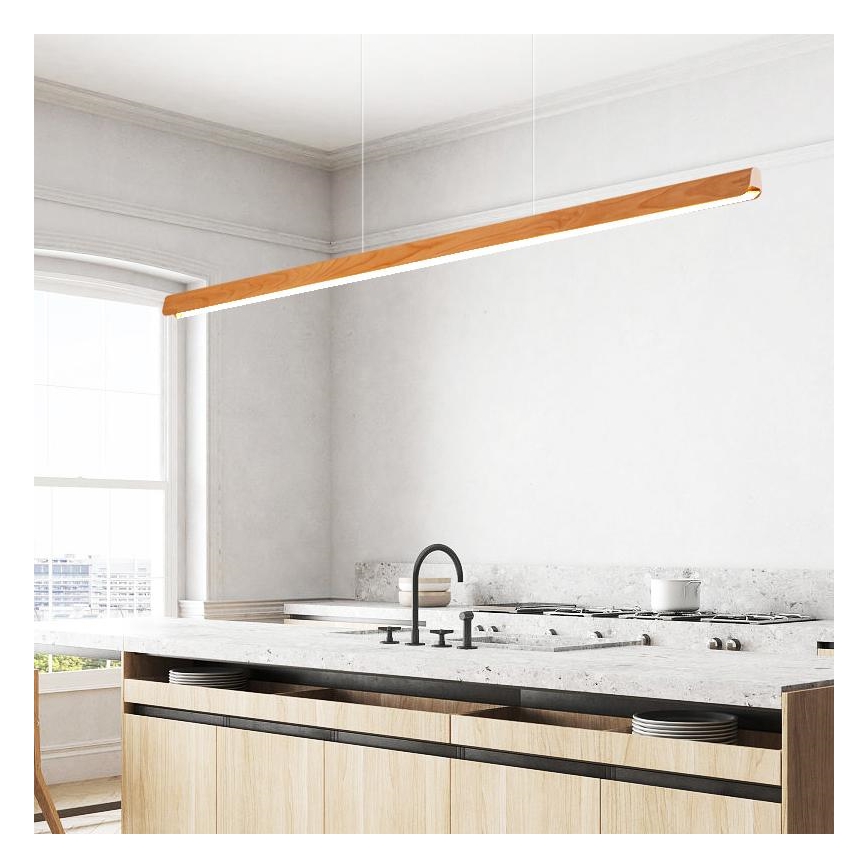 LED Luster na sajli LED/26W/230V 4000K 150 cm bukva/masivni