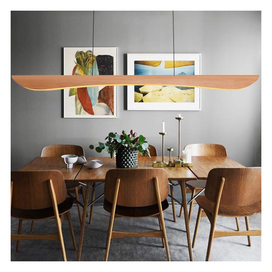 LED Luster na sajli LED/26W/230V 4000K 150 cm bukva/masivni