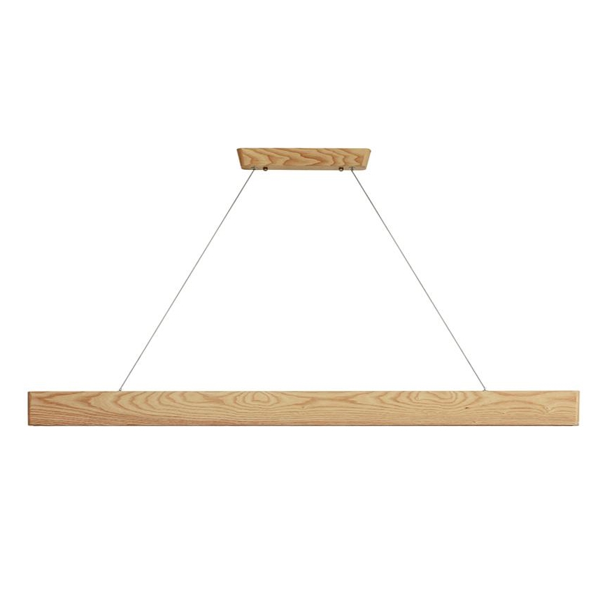LED Luster na sajli LED/26W/230V 4000K 150 cm jasen/masivni