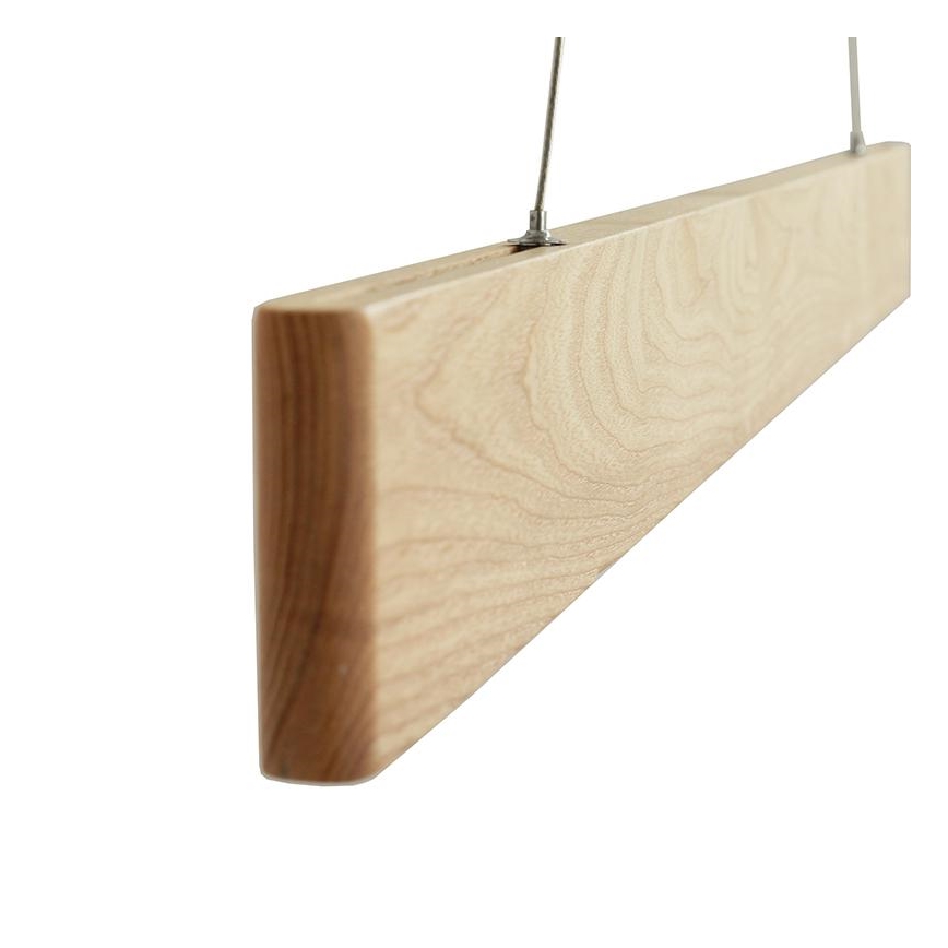 LED Luster na sajli LED/26W/230V 4000K 150 cm jasen/masivni