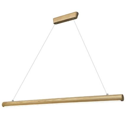 LED Luster na sajli LED/26W/230V 4000K 150 cm jasen/masivni