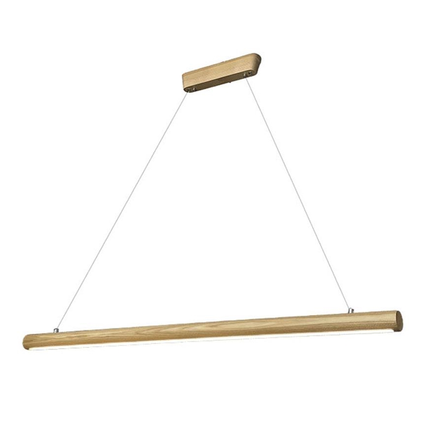 LED Luster na sajli LED/26W/230V 4000K 150 cm jasen/masivni