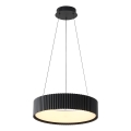 LED Luster na sajli LED/30W/230V 3000K crna