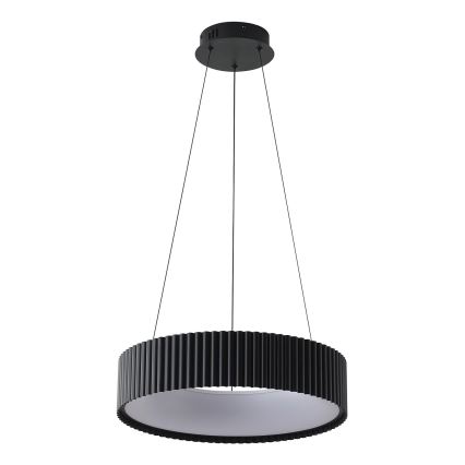 LED Luster na sajli LED/30W/230V 3000K crna