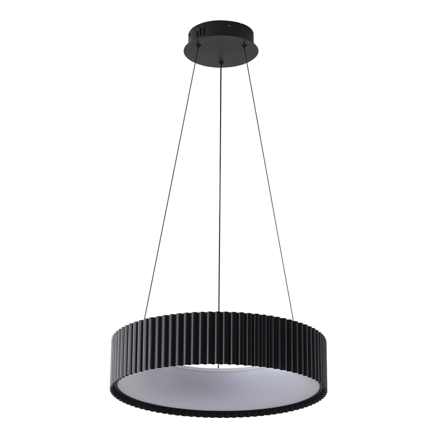 LED Luster na sajli LED/30W/230V 3000K crna