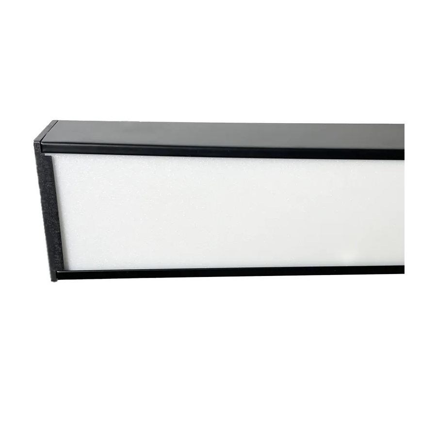 LED Luster na sajli LED/32W/230V 4000K pr. 120 cm crna