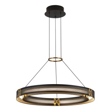 LED Luster na sajli LED/33W/230V 3000K 62x120 cm