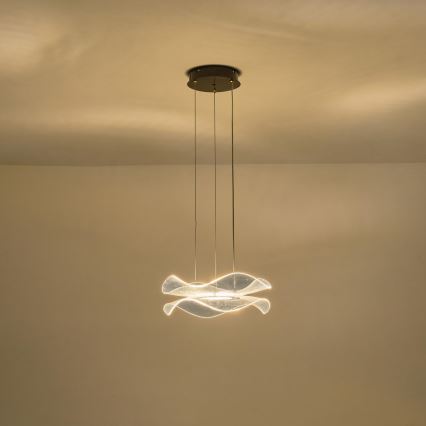 LED Luster na sajli LED/34W/230V 3000K