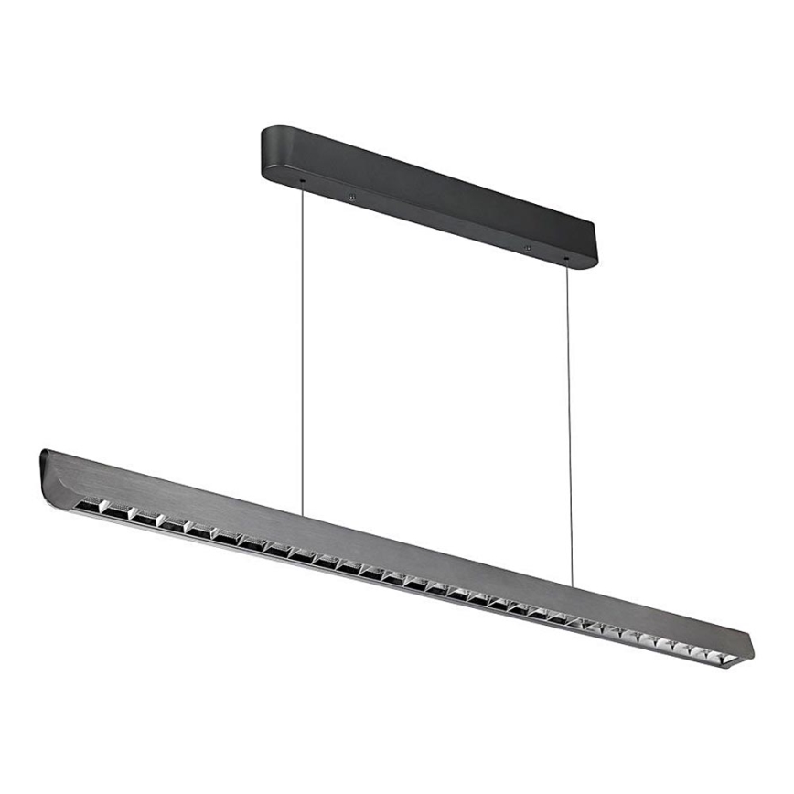 LED Luster na sajli LED/36W/230V 3000/4000/6400K antracit