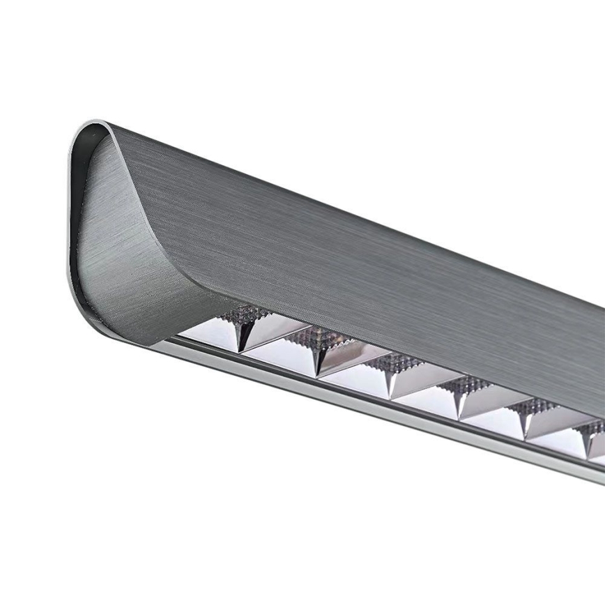 LED Luster na sajli LED/36W/230V 3000/4000/6400K antracit