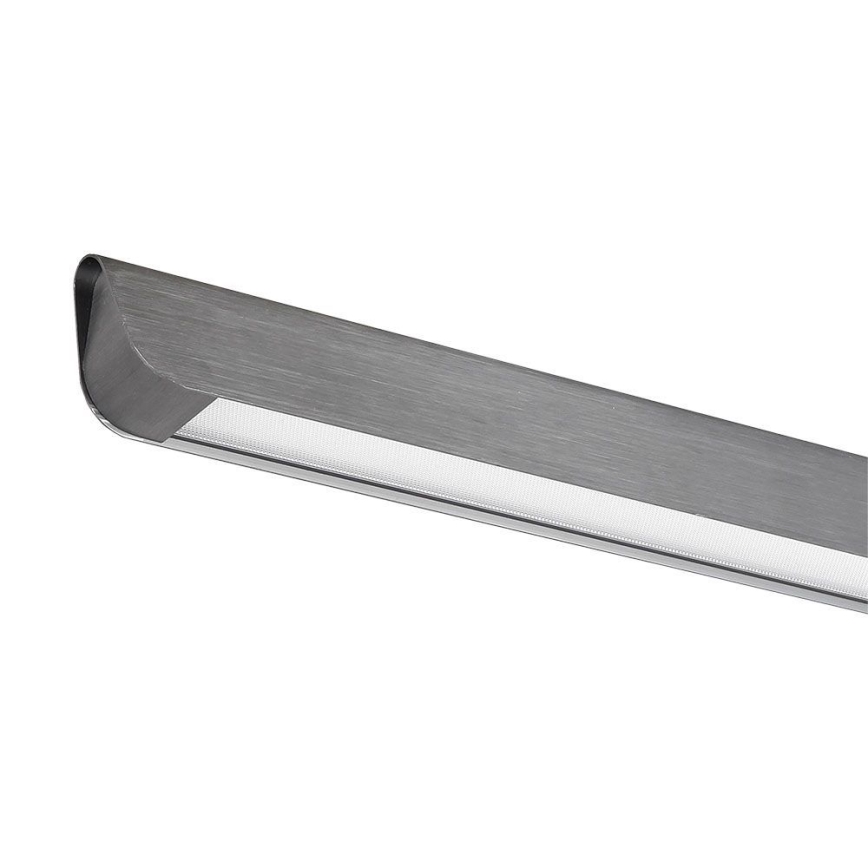 LED Luster na sajli LED/36W/230V 3000/4000/6400K antracit