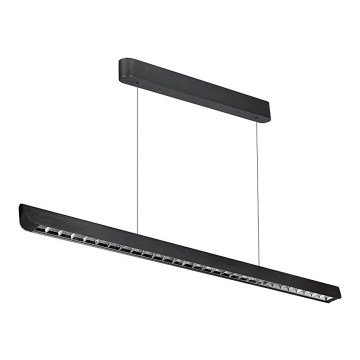 LED Luster na sajli LED/36W/230V 3000/4000/6400K crna