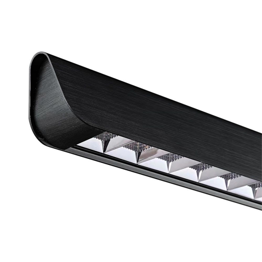 LED Luster na sajli LED/36W/230V 3000/4000/6400K crna