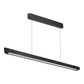 LED Luster na sajli LED/36W/230V 3000/4000/6400K crna