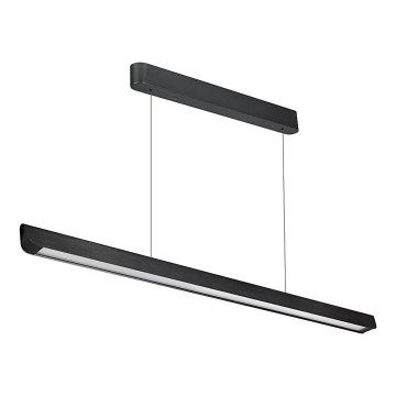 LED Luster na sajli LED/36W/230V 3000/4000/6400K crna