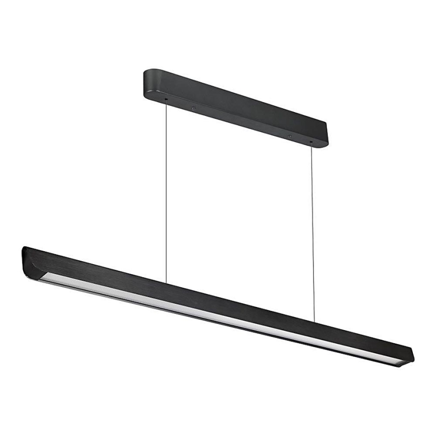 LED Luster na sajli LED/36W/230V 3000/4000/6400K crna