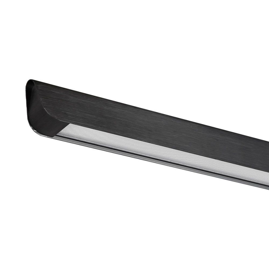 LED Luster na sajli LED/36W/230V 3000/4000/6400K crna