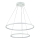 LED Luster na sajli LED/37W/230V 3000K bijela