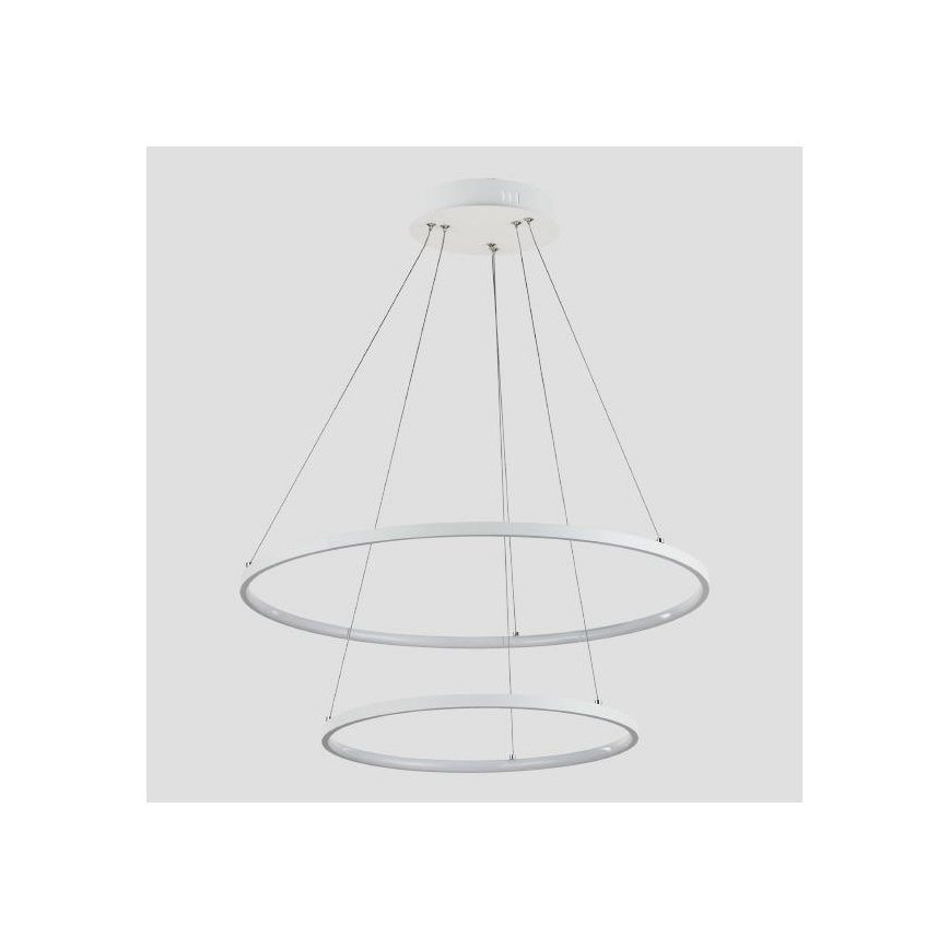 LED Luster na sajli LED/37W/230V 3000K bijela