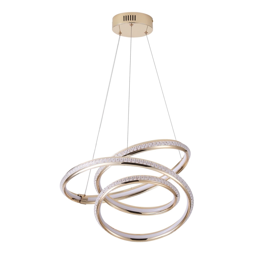 LED Luster na sajli LED/38W/230V 3000K 50x50 cm