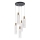 LED Luster na sajli LED/38W/230V 3000K